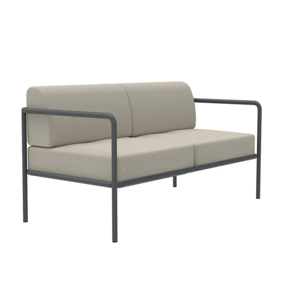 Divano Outdoor in Acciaio Varie Misure e Cuscini Realizzato in Italia – Arwen