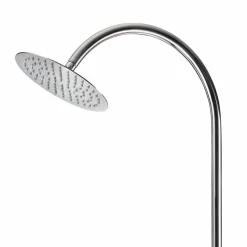 Doccia da Giardino in Acciaio con Rubinetto Temporizzato Made in Italy - Norton