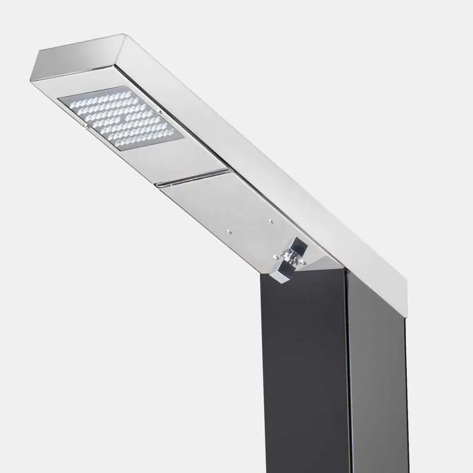 Doccia Solare da Giardino in Acciaio con Getto a Cascata Made in Italy - Werner