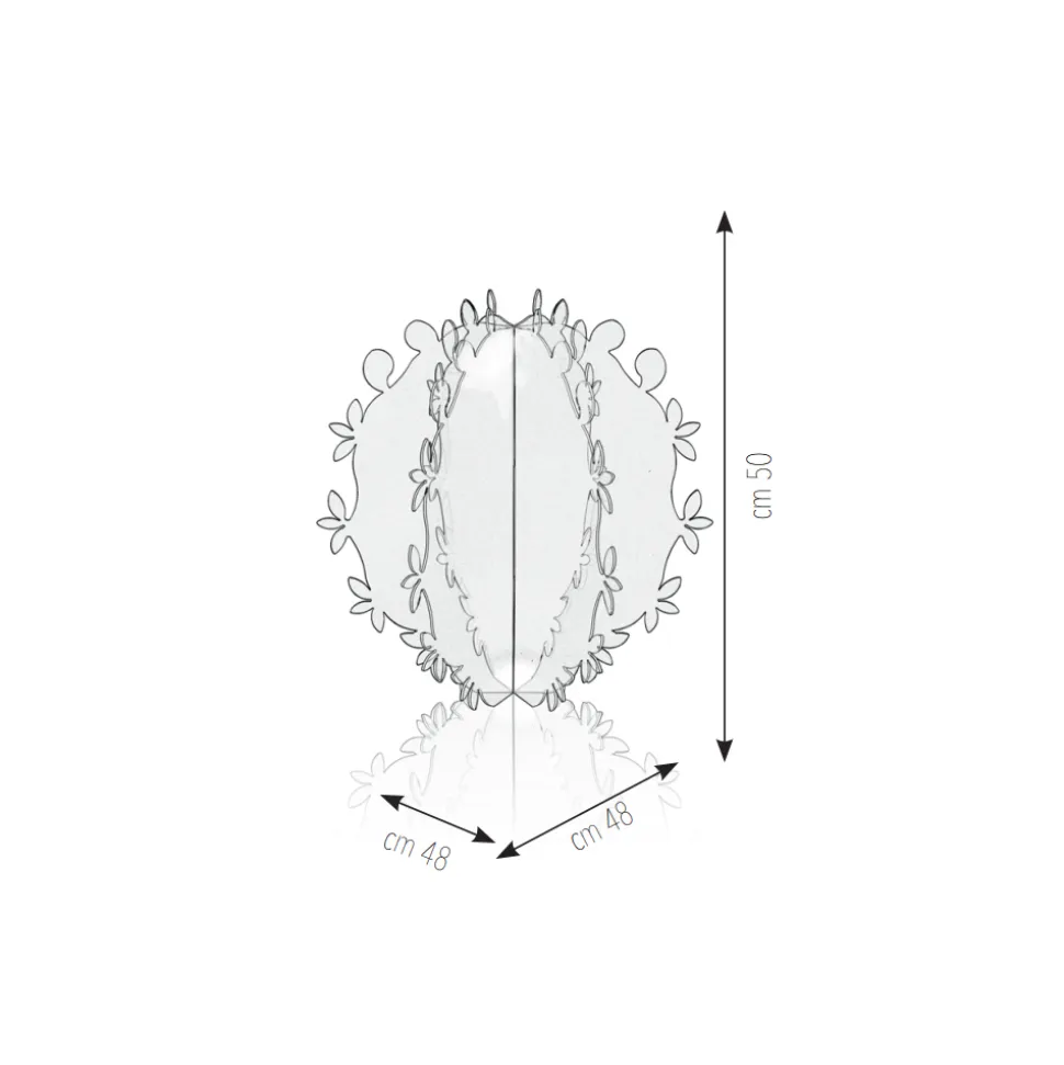 Elemento Decorativo in Plexiglass a Forma di Cactus Made in Italy - Woody