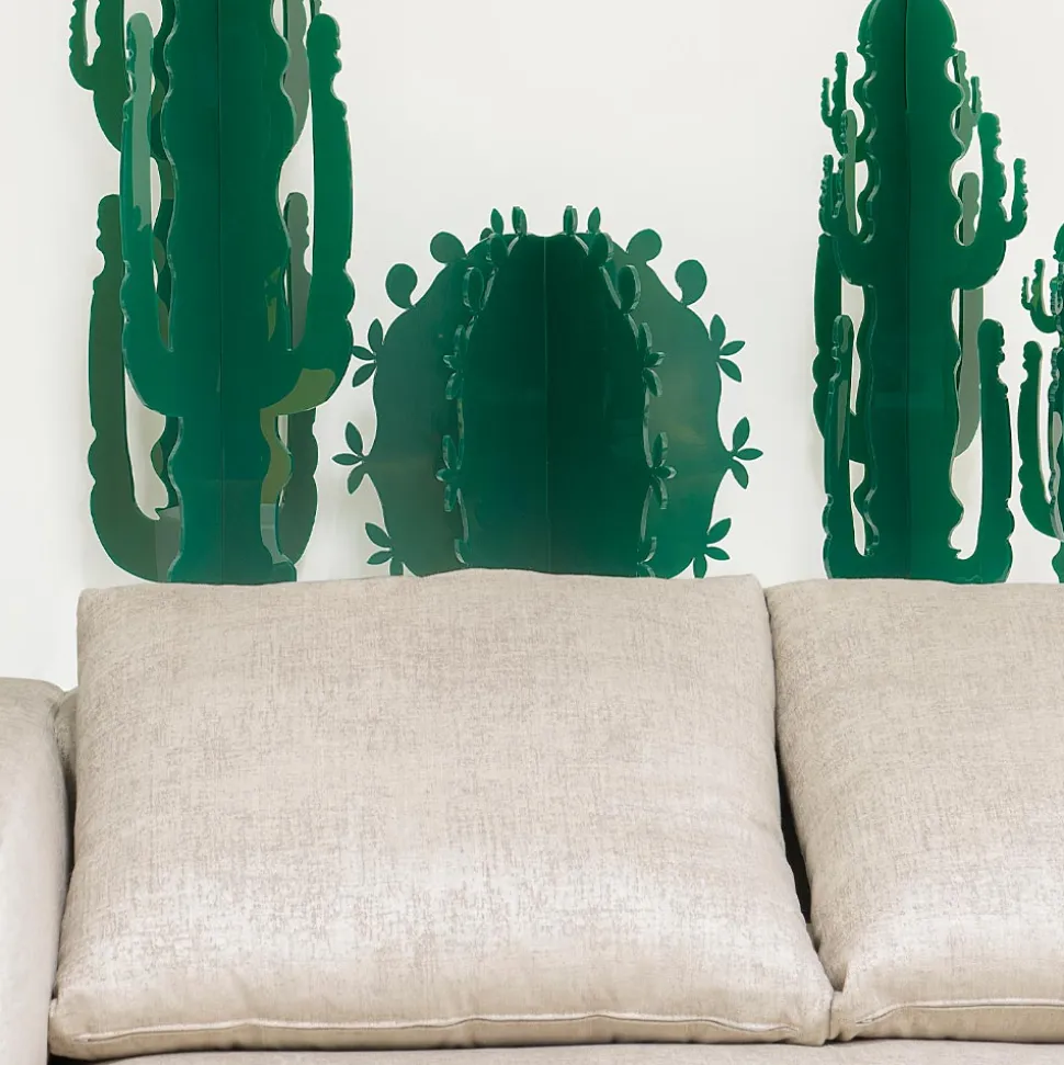 Elemento Decorativo in Plexiglass a Forma di Cactus Made in Italy - Woody