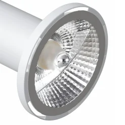 Faretto Plafoniera Orientabile in Alluminio Bianco, 4 Pezzi - Lazzaro