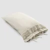 Federa in Lino con Pizzo Poema e Laccetti Burro o Nero Made in Italy - Masone
