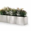 Fioriera Tonda o Rettangolare da Giardino Design in Acciaio Made in Italy - Philly