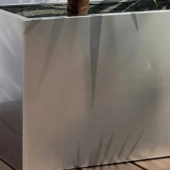 Fioriera Tonda o Rettangolare da Giardino Design in Acciaio Made in Italy - Philly