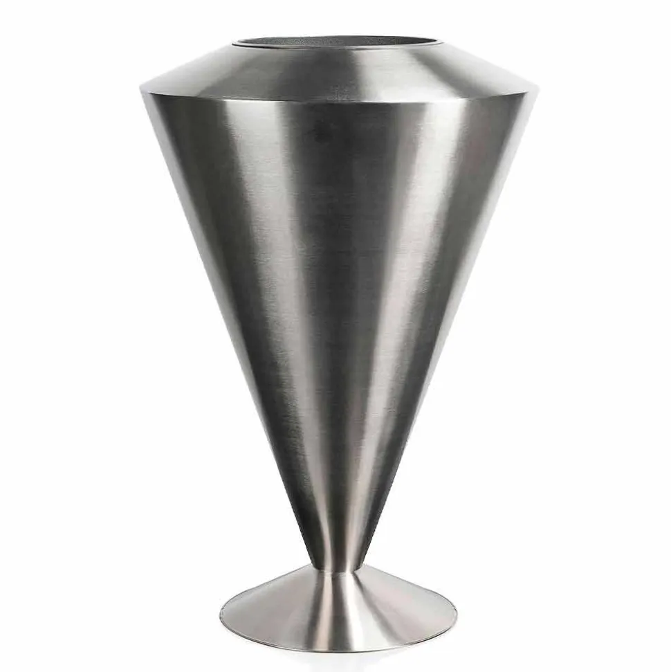 Frappeuse da Terra Moderno in Acciaio Finitura Satinata Made in Italy - Astana