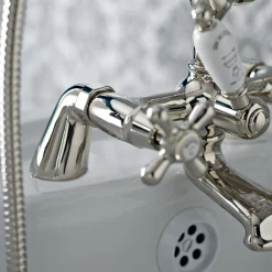 Gruppo Bordo Vasca Classico con Doccetta in Ottone Made in Italy - Ercolina