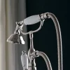 Gruppo Vasca da Pavimento con Portasciugamani e Doccetta Made in Italy - Torino