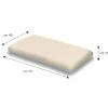 Guanciale Ergonomico in Memory Foam Alto 11 cm Made in Italy, 2 Pezzi– Gelsomino