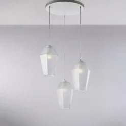 Illuminazione di Design in Vetro e Metallo Made in Italy per Creare - Libra
