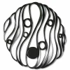 Installazione a Muro Design Moderno in Ceramica Traforata Made in Italy - Desta