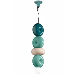 Lampada a 4 Elementi in Ceramica di Diverse Forme Made in Italy - Bumbum