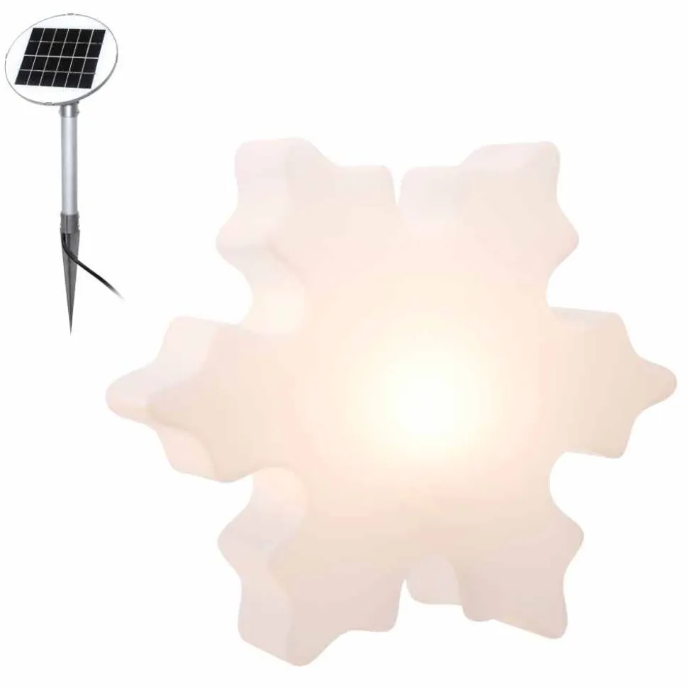 Lampada a Led, Solare o E27 Design a Cristallo da Interno o Esterno - Nevestar