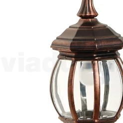 Lampada a Muro da Esterno Stile Vintage in Alluminio Made in Italy - Leona