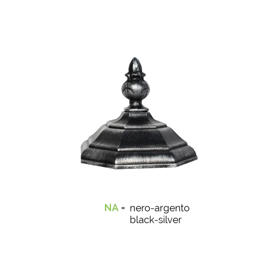 Lampada a Muro da Esterno Stile Vintage in Alluminio Made in Italy - Leona