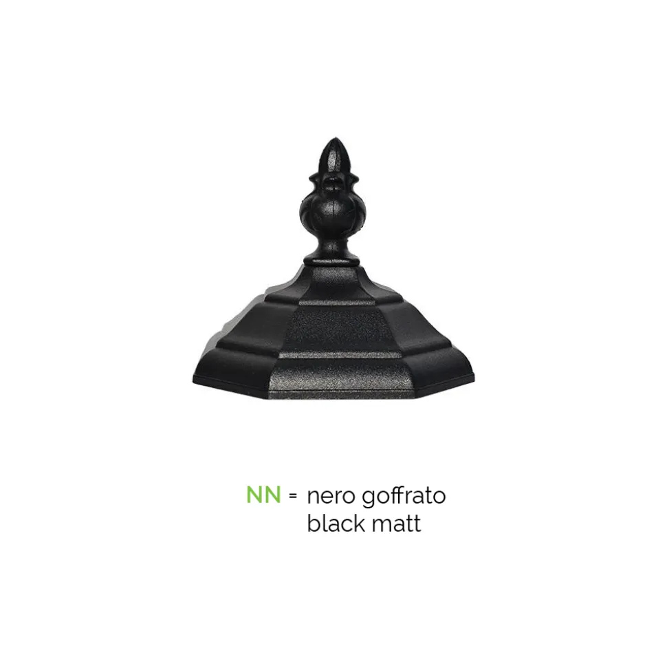 Lampada a Muro da Esterno Stile Vintage in Alluminio Made in Italy - Leona