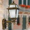 Lampada a muro da giardino in alluminio prodotta in Italia, Kristel