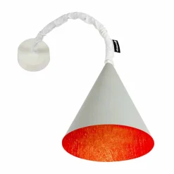 Lampada a muro di design In-es.artdesign Jazz a Cemento verniciata