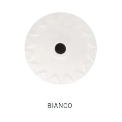 Lampada a Parete Ceramica Bianca o Nera e Ferro Vintage Industriale - Bew
