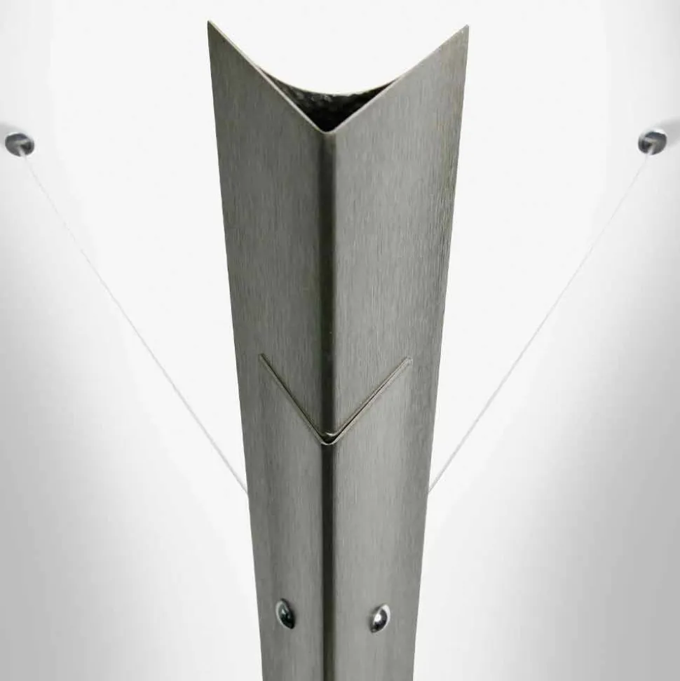 Lampada a Parete con LED Integrato Dimmerabile in Metallo Made in Italy - Celine