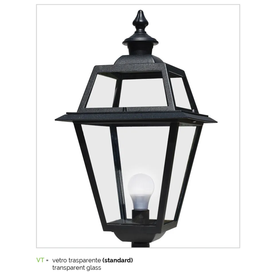 Lampada a Parete da Esterno in Alluminio Made in Italy Vintage - Vivian