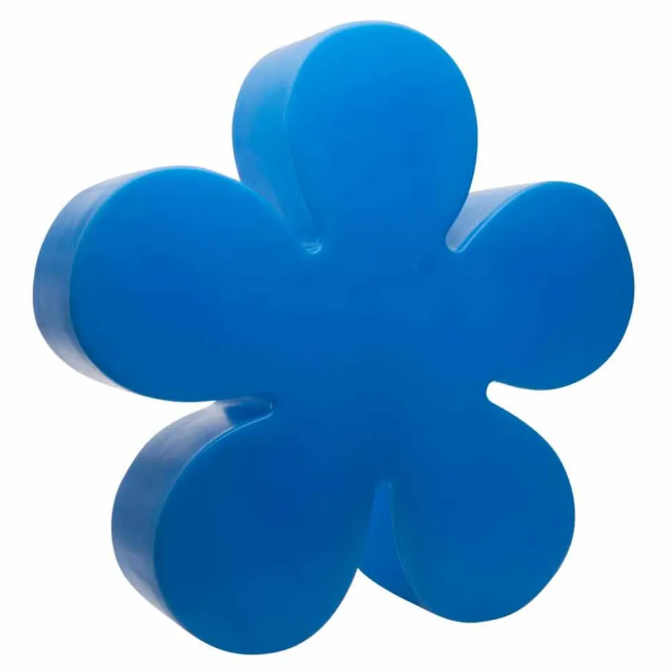 Lampada Appoggio per Interni o Esterni Design Moderno Fiore Colorato - Fiorestar