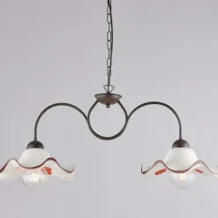 Lampada Artigianale in ceramica e Metallo Made in Italy per Soggiorno e Camera - Merope