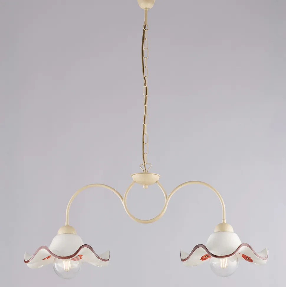 Lampada Artigianale in ceramica e Metallo Made in Italy per Soggiorno e Camera - Merope