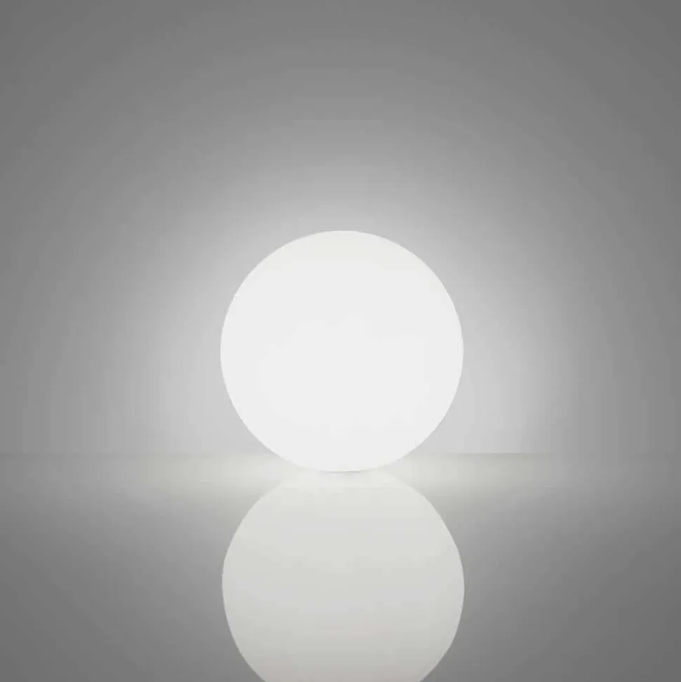 Lampada a sfera moderna da terra/tavolo Slide Globo, fatta in Italia