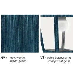Lampada a soffitto da giardino in alluminio fatta in Italia, Aquilina