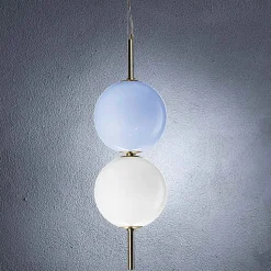 Lampada a Sospensione Artigianale in Vetro di Venezia Soffiato - Jupiter
