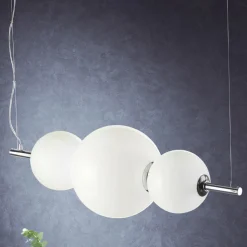 Lampada a Sospensione Artigianale in Vetro Veneziano Incamiciato - Jupiter