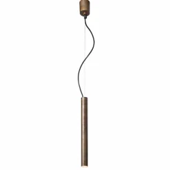 Lampada a sospensione cilindrica Ø4 Girasoli Il Fanale, made in Italy