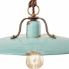 Lampada a sospensione con braccio direzionabile stile country Sally