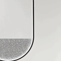 Lampada a Sospensione con Inserto Amovibile in Vetro Granigliato - Catalpa