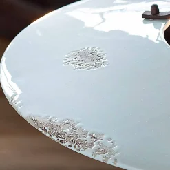 Lampada a sospensione country in ceramica e metallo Sara Ferroluce