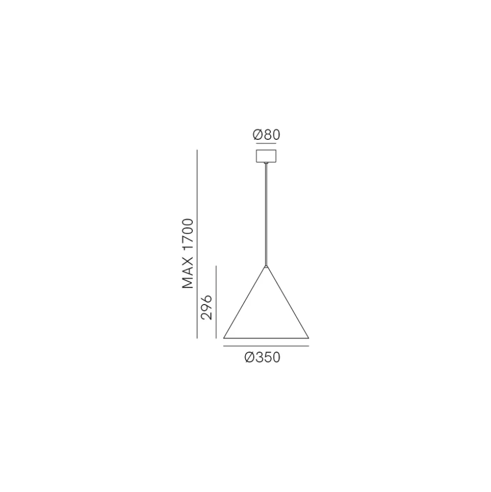 Lampada a Sospensione da Esterno in Ottone Made in Italy - Pioggia