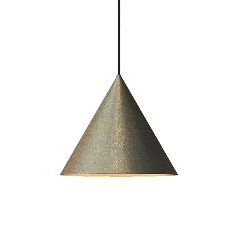 Lampada a Sospensione da Esterno in Ottone Made in Italy - Pioggia