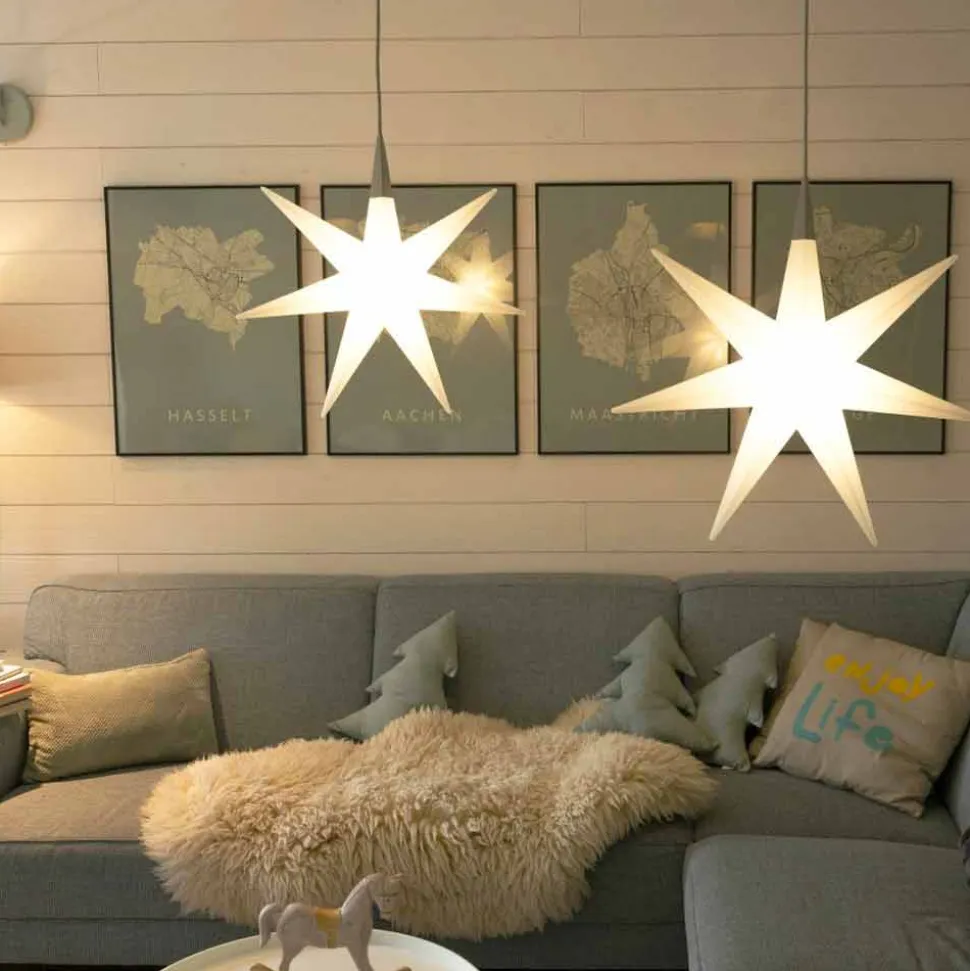 Lampada a Sospensione da Interno Led Design Moderno, a Stella - Pandistar