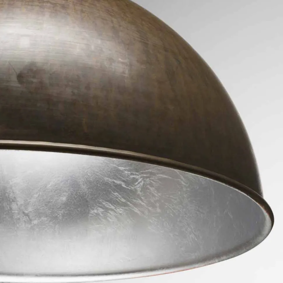 Lampada a sospensione design rustico Ø40 cm Galileo Il Fanale