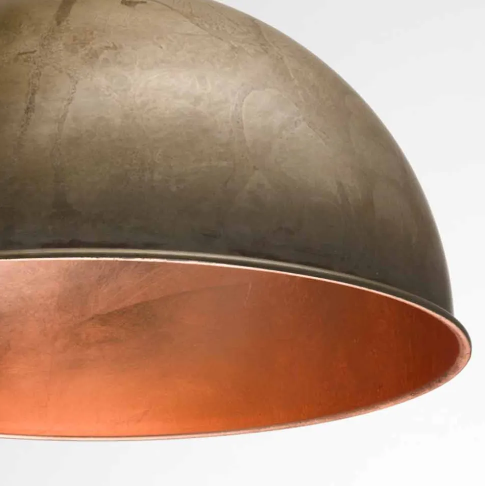 Lampada a sospensione design rustico Ø40 cm Galileo Il Fanale