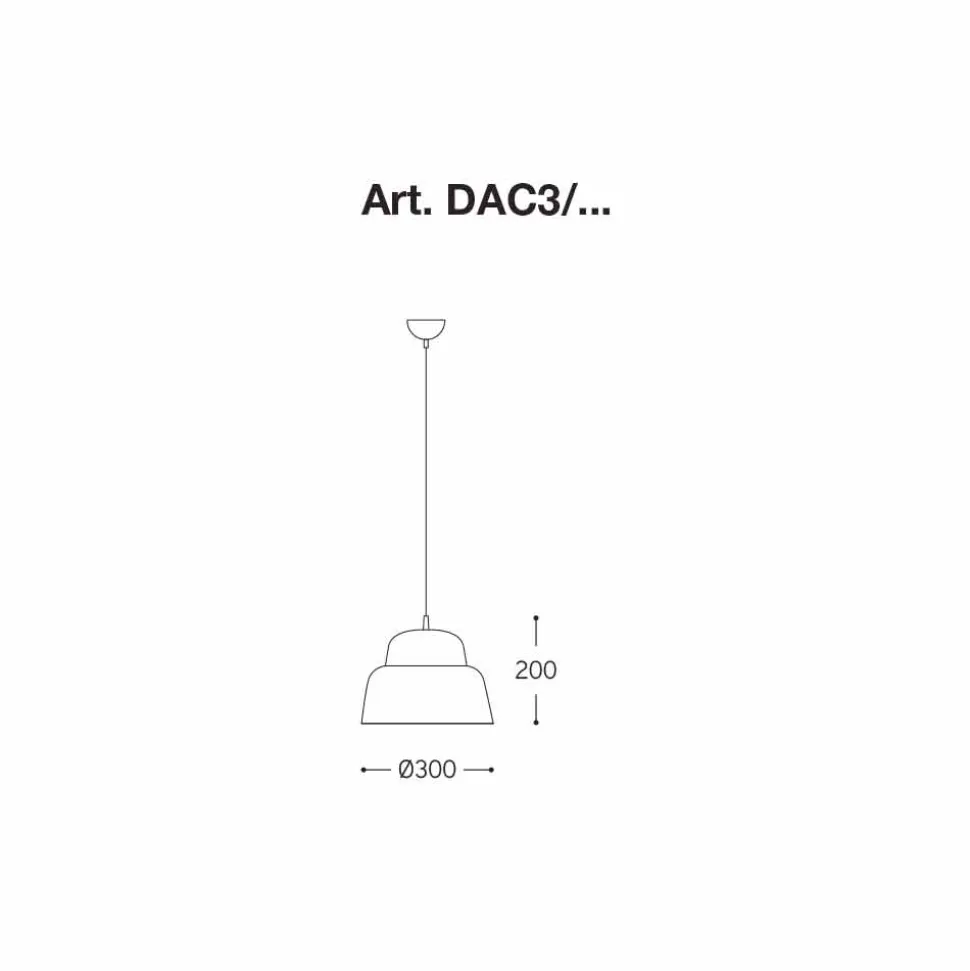 Lampada a Sospensione di Design in Alluminio – Cappadocia Aldo Bernardi