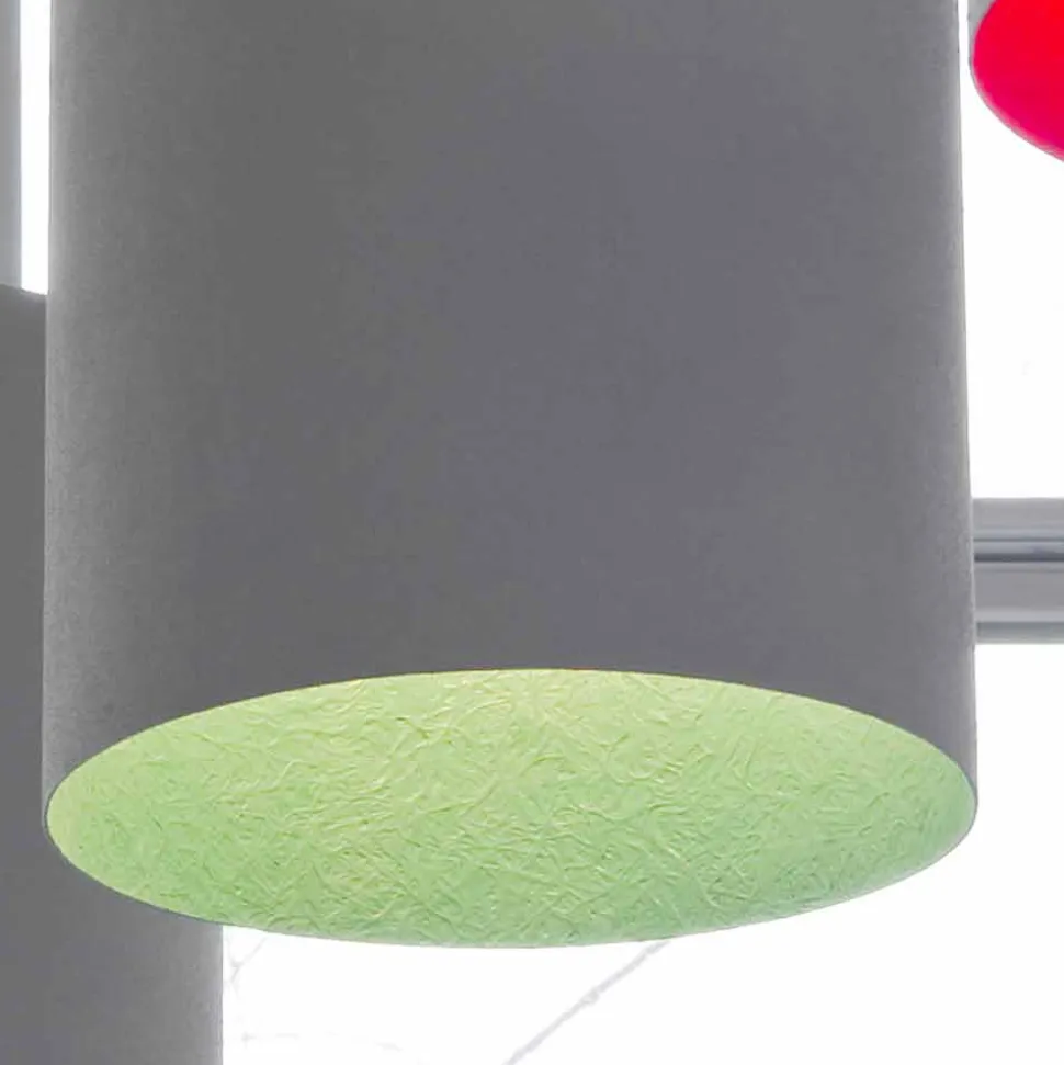 Lampada a sospensione di design In-es.artdesign Bin Cemento verniciata