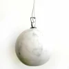 Lampada a Sospensione di Design in Marmo Bianco di Carrara Made in Italy - Panda