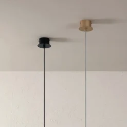 Lampada a Sospensione in Alluminio Verniciato a Polvere e Cavo Regolabile - Buxus