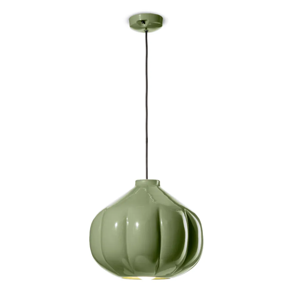 Lampada a Sospensione in Ceramica di 2 Finiture Made in Italy - Afoxe