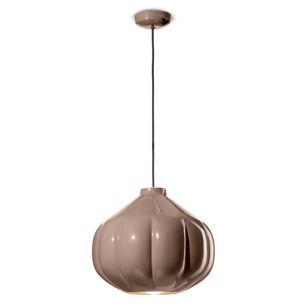 Lampada a Sospensione in Ceramica di 2 Finiture Made in Italy - Afoxe
