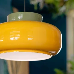 Lampada a Sospensione in Ceramica di Diverse Finiture Made in Italy - Corcovado