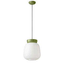Lampada a Sospensione in Ceramica e Vetro Made in Italy - Corcovado