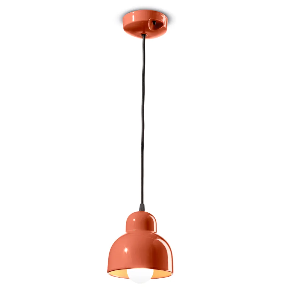Lampada a Sospensione in Diverse Finiture e Misure Made in Italy - Berimbau